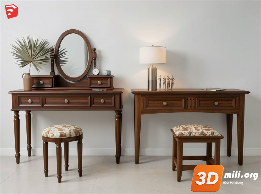 Dressing Table Skp Files 